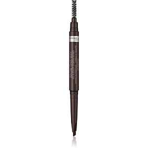 Rimmel Brow This Way tužka na obočí s kartáčkem 2 v 1 odstín 003 Dark Brown 0,25 g