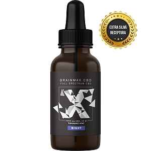 BrainMax CéBéDé NIGHT, 10%, aromatický olej, 10 ml