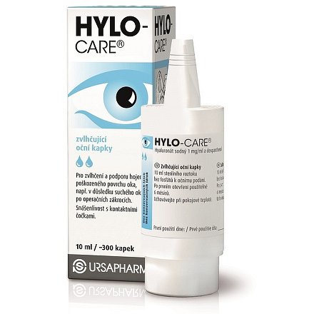 Hylo Care oční kapky 10ml (umělé slzy)