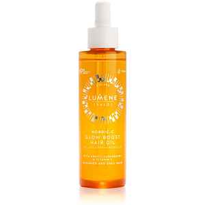 Lumene Nordic-C [VALO] Glow Boost posilující a rozjasňující olej pro suché a poškozené vlasy 75 ml