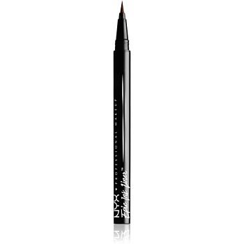 NYX Professional Makeup Epic Ink precizní voděodolná linka odstín 02 Brown 1 ml