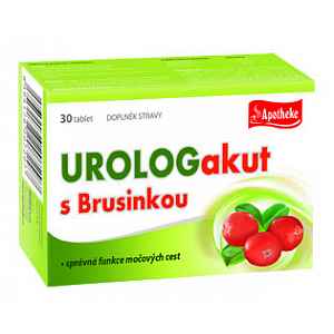 Apotheke UROLOGakut s brusinkou tablety  30