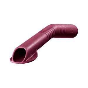 Akzenta Top Tips Regular 124/16 mm Burgundy sací kanyly 10 ks