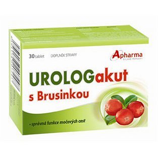 Apotheke UROLOGakut s brusinkou tablety  30