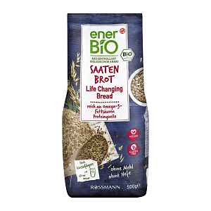 enerBiO BIO bezlepková chlebová směs se semínky 500 g