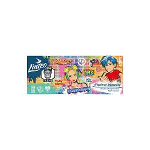 Linteo TEENS Papírové kapesníky 3vrstvé 10x10 ks