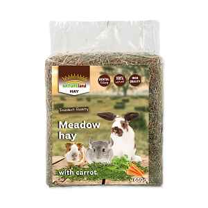 Nature Land Seno Hay s mrkví 0,65 kg