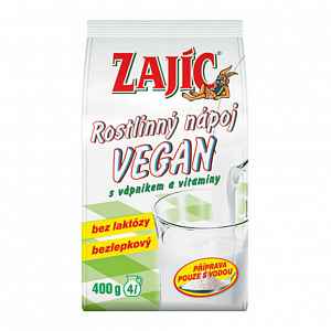 Rostlinný nápoj Zajíc Vegan 400g sáček