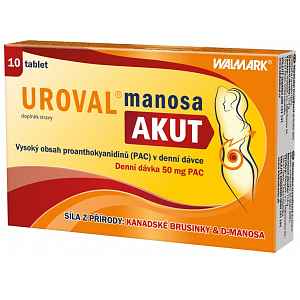 Walmark Uroval MANOSA AKUT 10 tablet