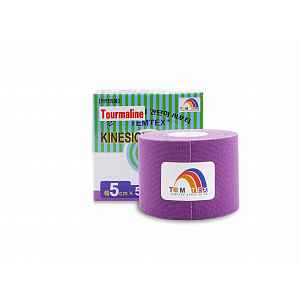 Tejp. TEMTEX kinesio tape Tourmaline fialová 5cmx5m