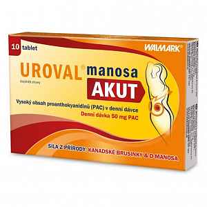 Walmark Uroval MANOSA AKUT 10 tablet