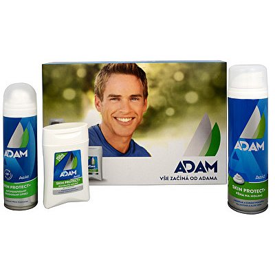 Adam Skin Protect+ dárková sada 100 ml + 150 ml + 250 ml