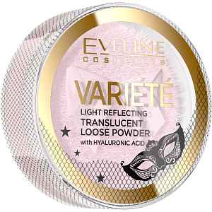 Eveline Cosmetics Variété transparentní sypký pudr s aplikátorem 6 g