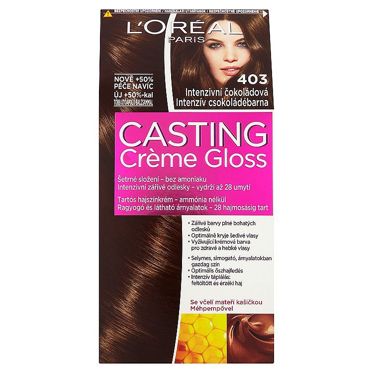 L'Oréal Paris Casting Crème Gloss intenzivní čokoládová 403