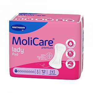 MoliCare Lady Pad 1 kapka inkontinenční vložky 12 ks