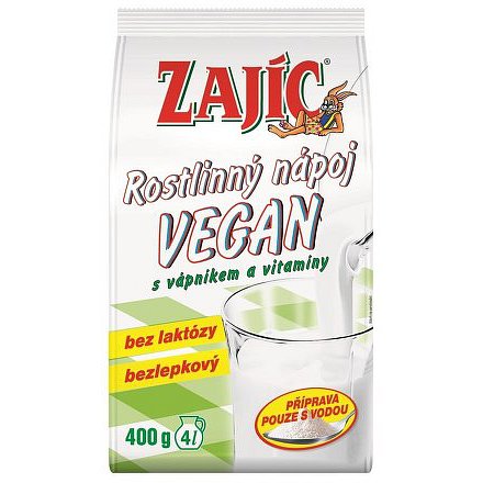 Rostlinný nápoj Zajíc Vegan 400g sáček