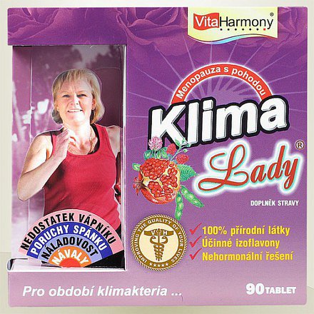 VitaHarmony KlimaLady pro potažené klimakteria tablety 90