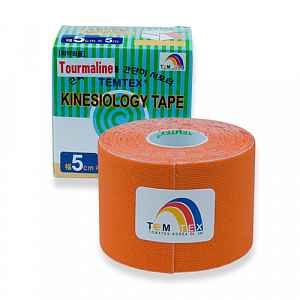 Tejp. TEMTEX kinesio tape Tourmaline oranžová 5cmx5m