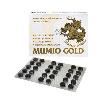 Gold Mumio - Dragon Power tablety 30