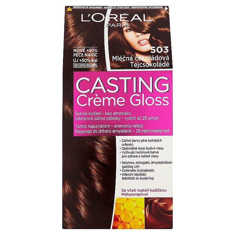 L'Oréal Paris Casting Crème Gloss mléčná čokoládová 503