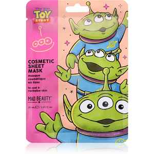 Mad Beauty Toy Story Cosmetic Face Mask plátýnková maska Alien 25 ml