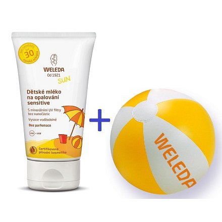 WELEDA Dětské mléko na opalování SPF30 sens.150ml