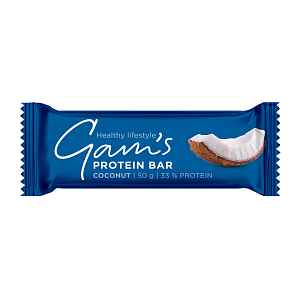 Gam´s Proteinová tyčinka Kokos 50 g