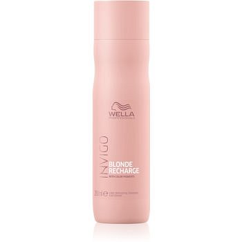 Wella Professionals Invigo Blonde Recharge šampon pro ochranu barvy blond vlasů Cool Blond 250 ml