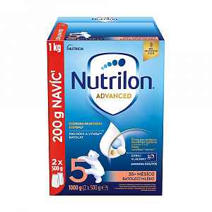 NUTRILON 5 Advanced batolecí mléko 1 kg, 35+
