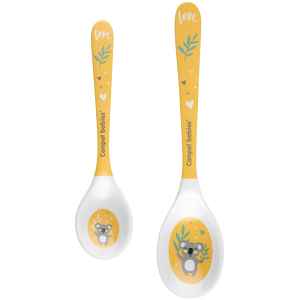 Canpol babies Exotic Animals Spoon lžička Yellow 2 ks
