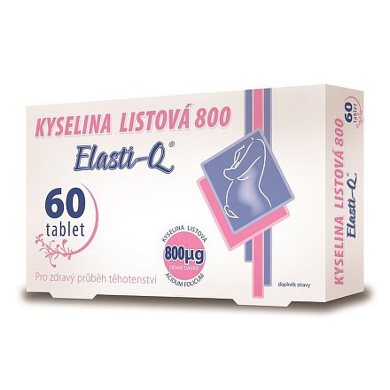 Elasti-Q Kyselina listová 800 tablety 60