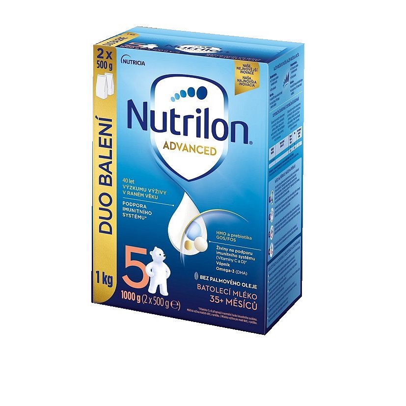 NUTRILON 5 Advanced batolecí mléko 1 kg, 35+