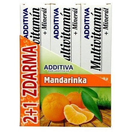Sada Additiva MM 2+1 mandarinka šumivé tbl.3x20ks