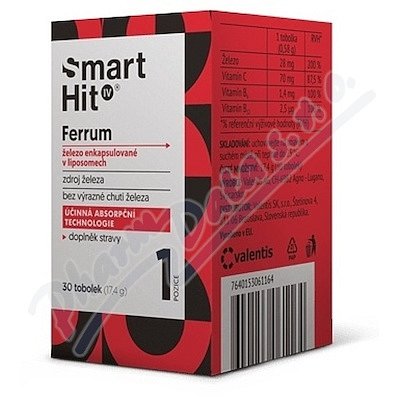 SmartHit IV Ferrum 30 kapslí