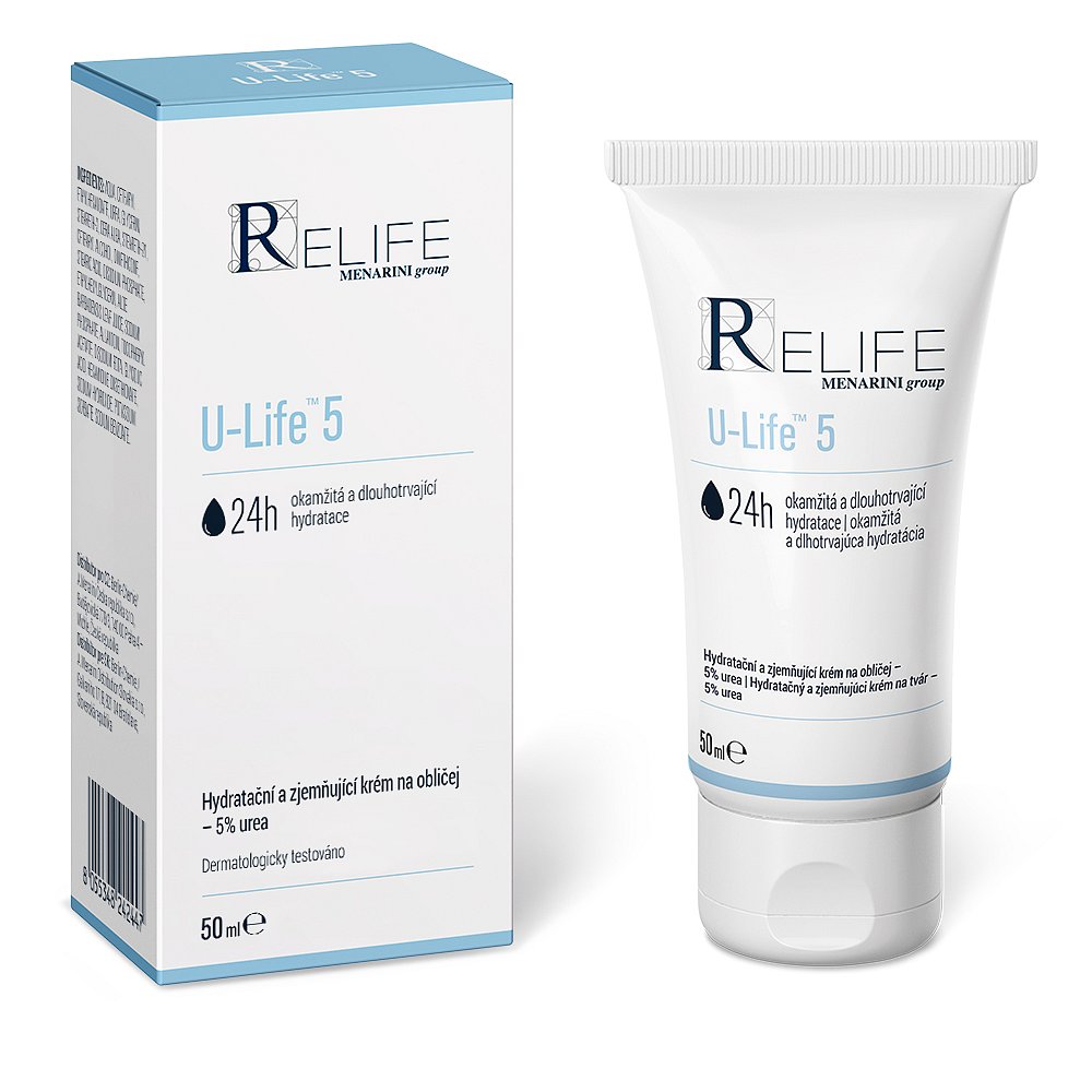 U-Life 5 krém na obličej 5% urea 50 ml