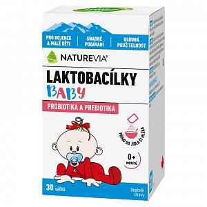 Swiss NatureVia Laktobacílky baby 30 sáčků