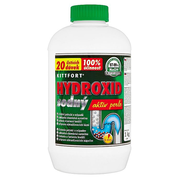 Hydroxid sodný 1000 g