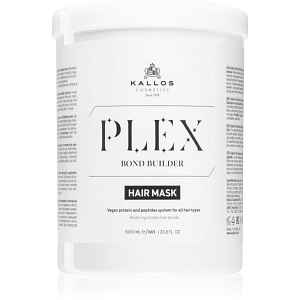 Kallos Plex Hair Mask regenerační maska pro poškozené, chemicky ošetřené vlasy 1000 ml