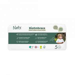 Naty BioEmbrace Junior 11–25 kg dětské plenky 40 ks
