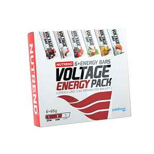 Nutrend Voltage Energy Bar Dárkové balení mix příchutí 6x65 g