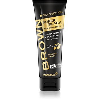 Tannymaxx Brown Super Black Gold Edition opalovací krém do solária pro podporu opálení 125 ml