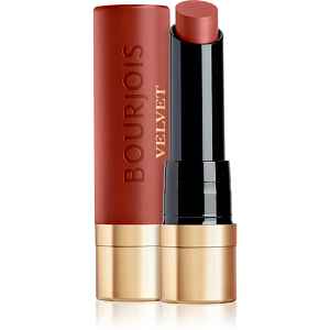 Bourjois Rouge Velvet The Lipstick dlouhotrvající rtěnka s matným efektem odstín 51 Chocoquette 2.4 g