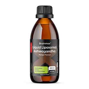 BrainMax® Liquid Liposomal Ahwagandha, Mango, 250 ml