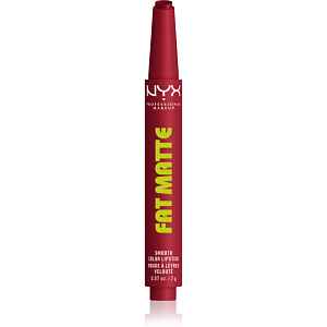 NYX Professional Makeup Fat Matte balzám na rty s matujícím efektem Plushin' Plum 2 g