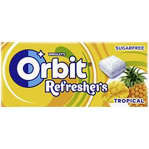 Orbit Žvýkačky Refresher Tropical 17,9 g