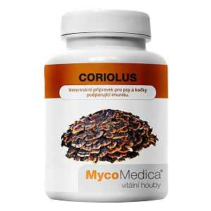 MYCOMEDICA Coriolust rostlinné vegan kapsle 90x500 mg extraktu