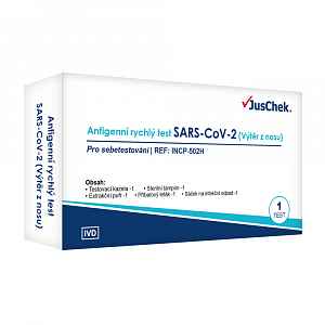 Alltest JusChek SARS-CoV-2 antigenní rychlý test 1 ks