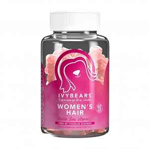 IvyBears Womens Hair vitamíny na vlasy pro ženy 60 ks