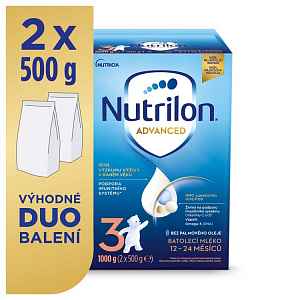 NUTRILON 3 Advanced batolecí mléko 1 kg, 12+