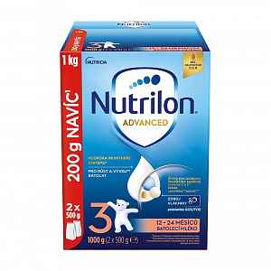 NUTRILON 3 Advanced batolecí mléko 1 kg, 12+